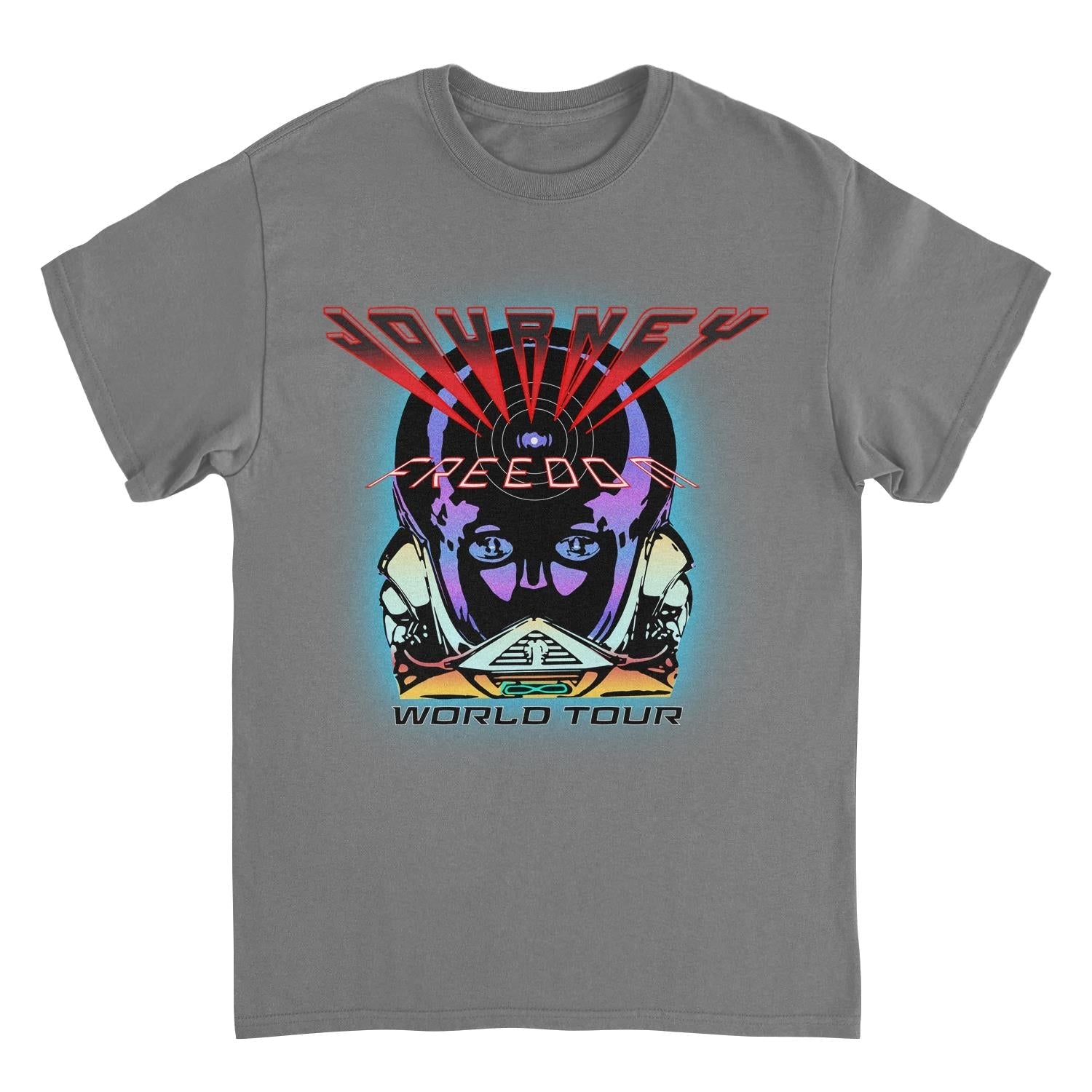 Journey Freedom World Tour Charcoal Mens T Shirt