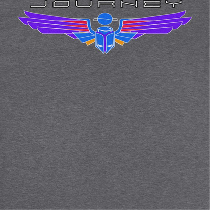 Journey Color Line Scarab Mens T Shirt Dark Heather