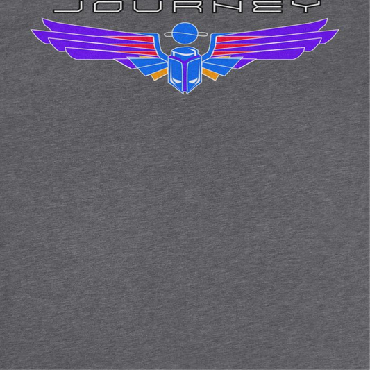 Journey Color Line Scarab Mens T Shirt Dark Heather
