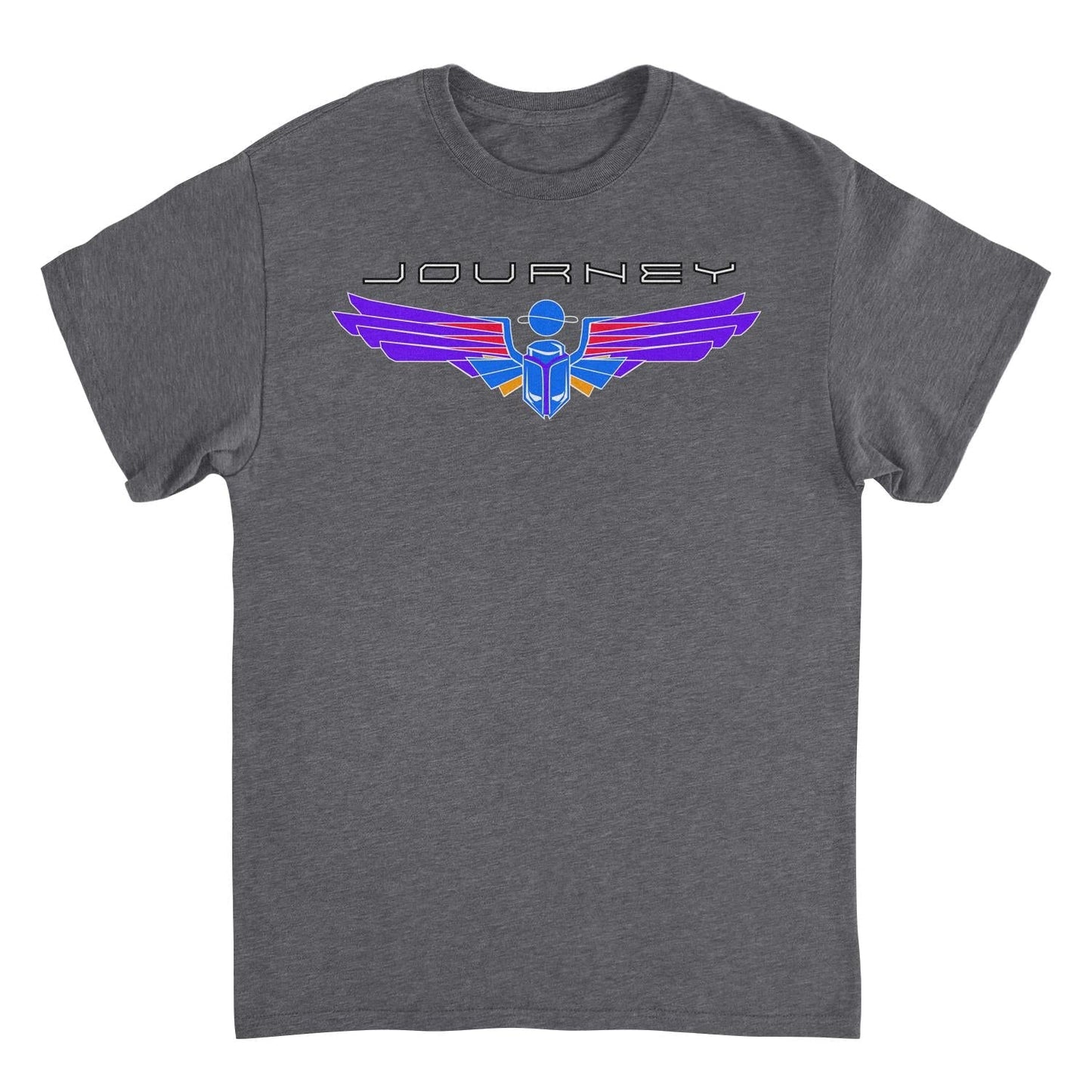 Journey Color Line Scarab Dark Heather Mens T Shirt