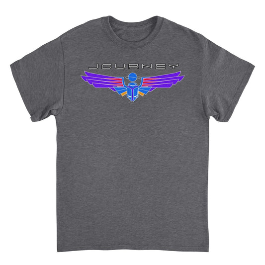 Journey Color Line Scarab Dark Heather Mens T Shirt