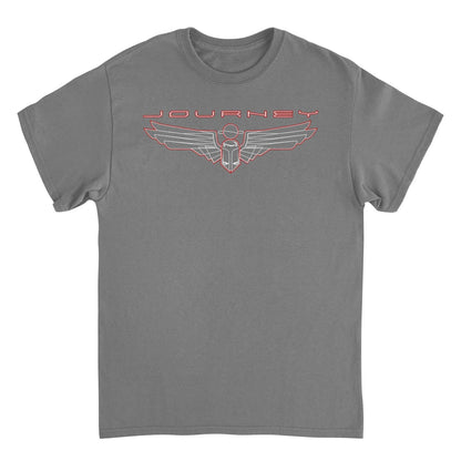 Journey Outline Scarab Charcoal Mens T Shirt