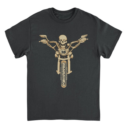 38 Special Skeleton on Bike Mens T Shirt