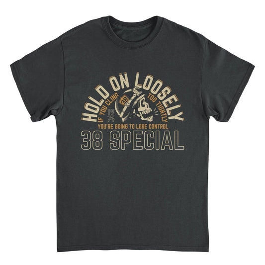 38 Special Hold on Loosely Skull Mens T Shirt