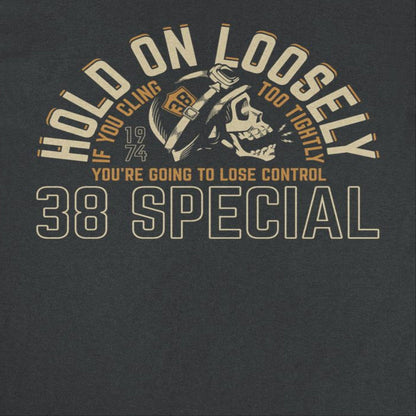 38 Special Hold on Loosely Skull Mens T Shirt