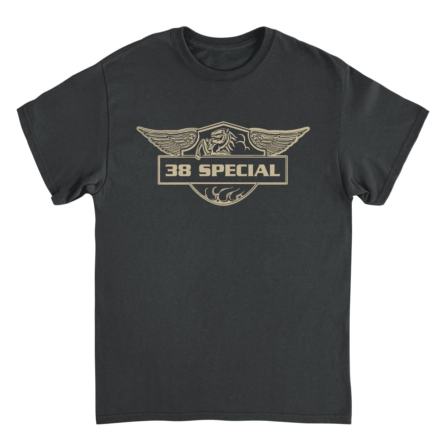 38 Special Emblem Gold Mens T Shirt