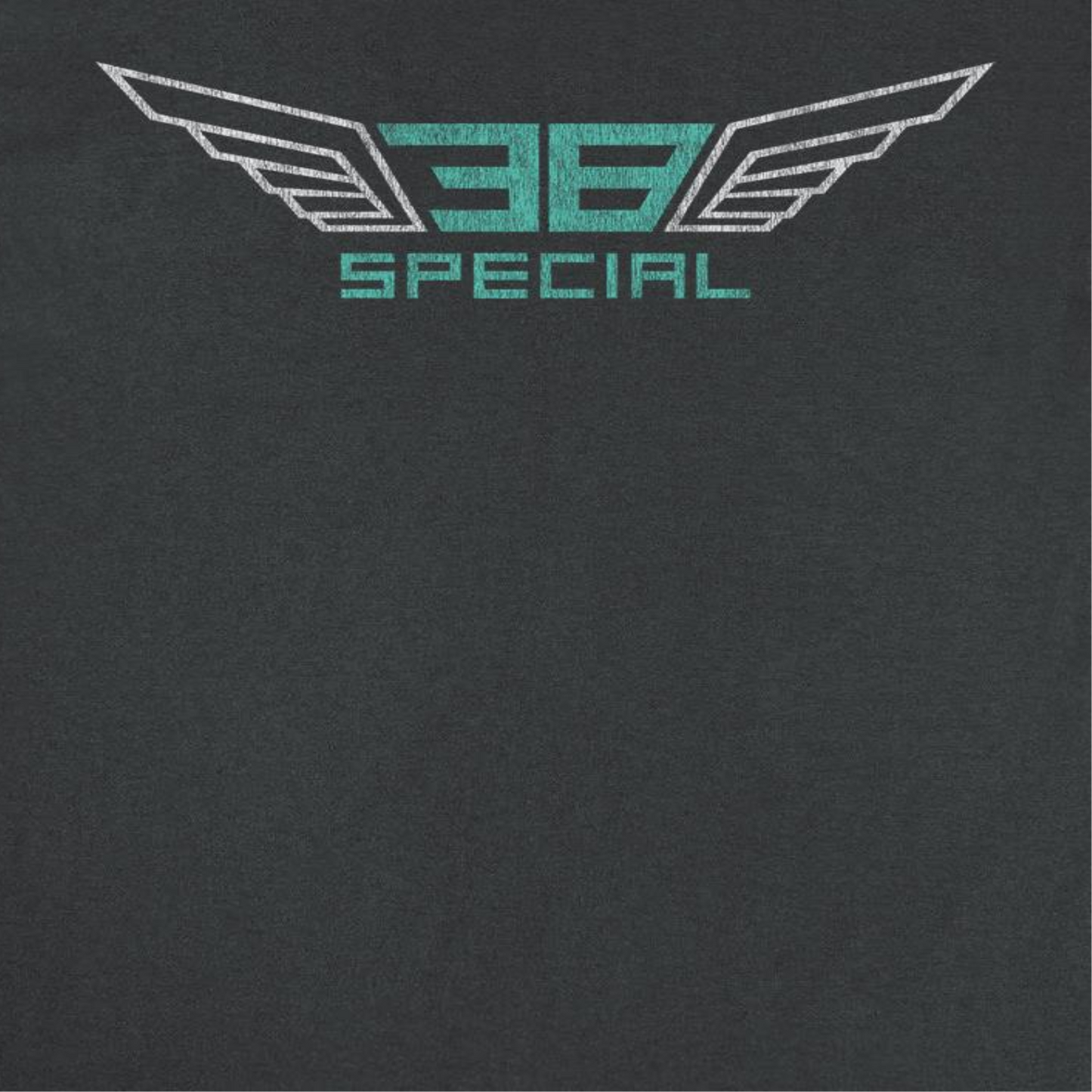 38 Special Wings White and Teal Mens T Shirt