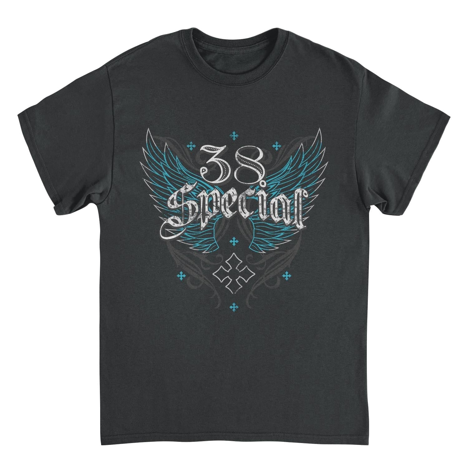 38 Special Blue Wings Logo Mens T Shirt