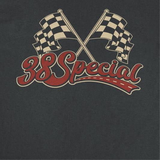 38 Special Checkered Flags Mens T Shirt