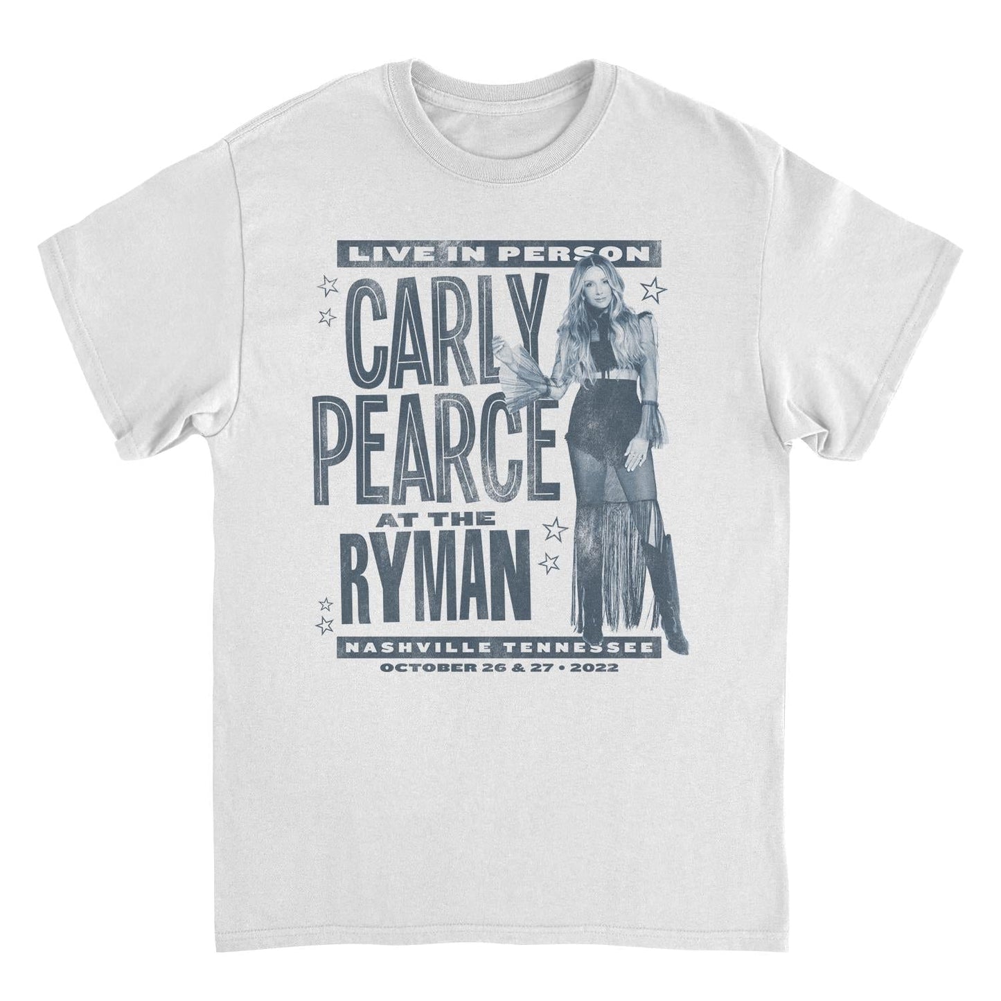 Carly Pierce Oct 2022 Ryman Mens T Shirt