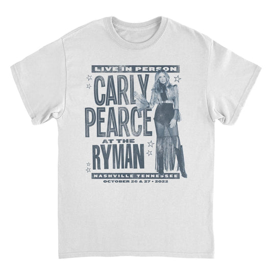 Carly Pierce Oct 2022 Ryman Mens T Shirt