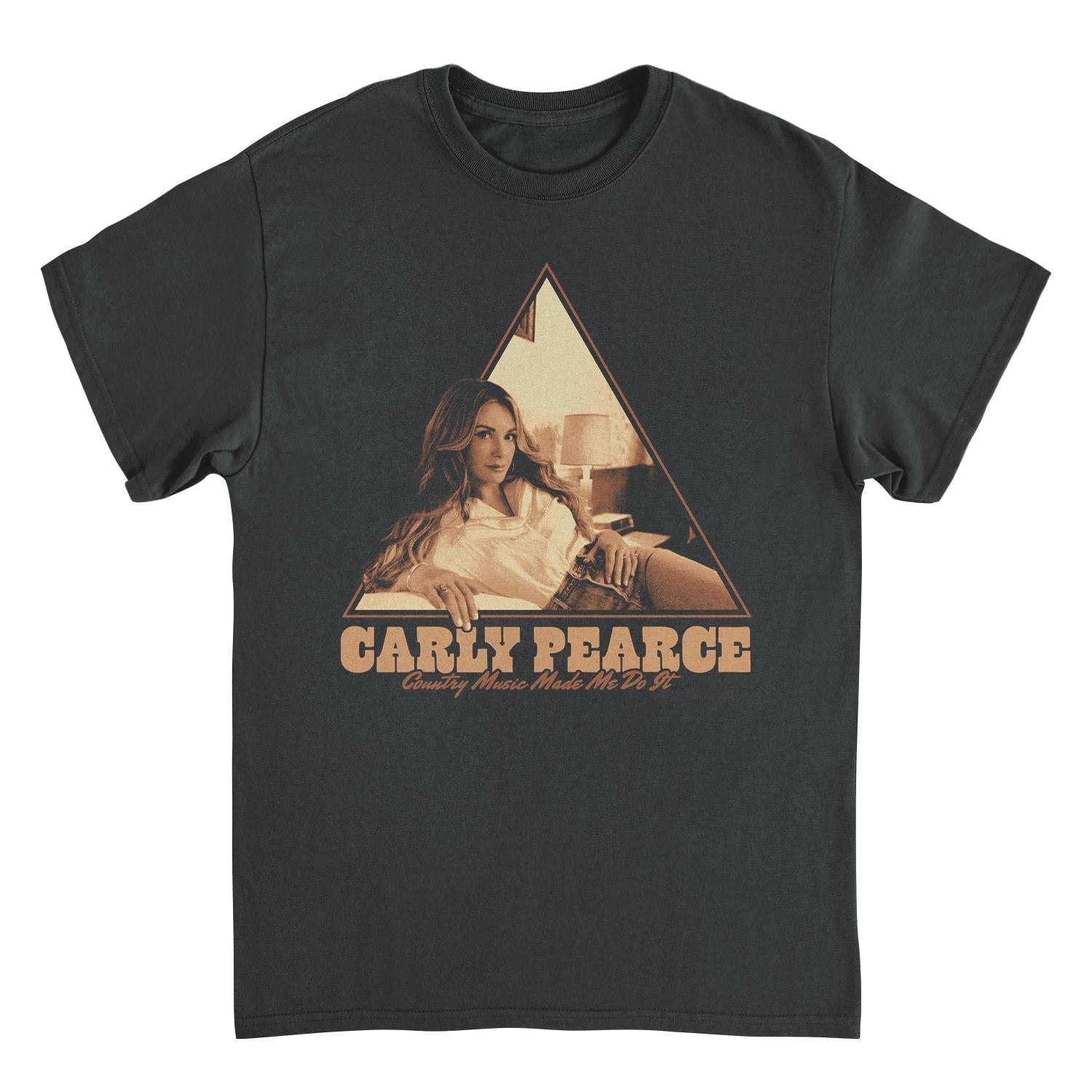 Carly Pierce Triangle Photo Mens T Shirt