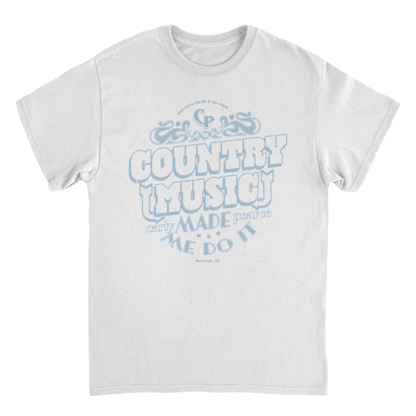 Carly Pierce Retro Lyric Mens T Shirt