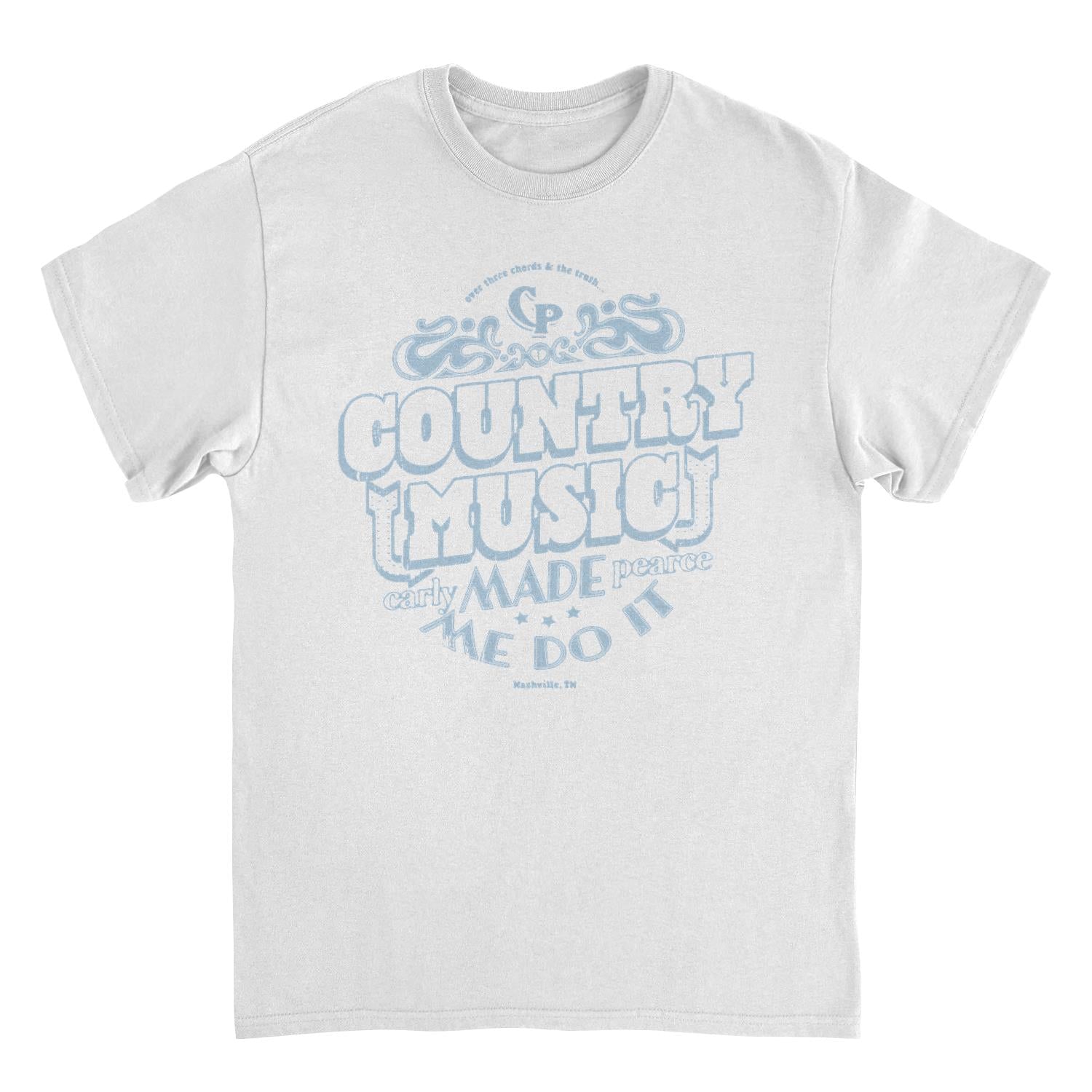 Carly Pierce Retro Lyric Mens T Shirt