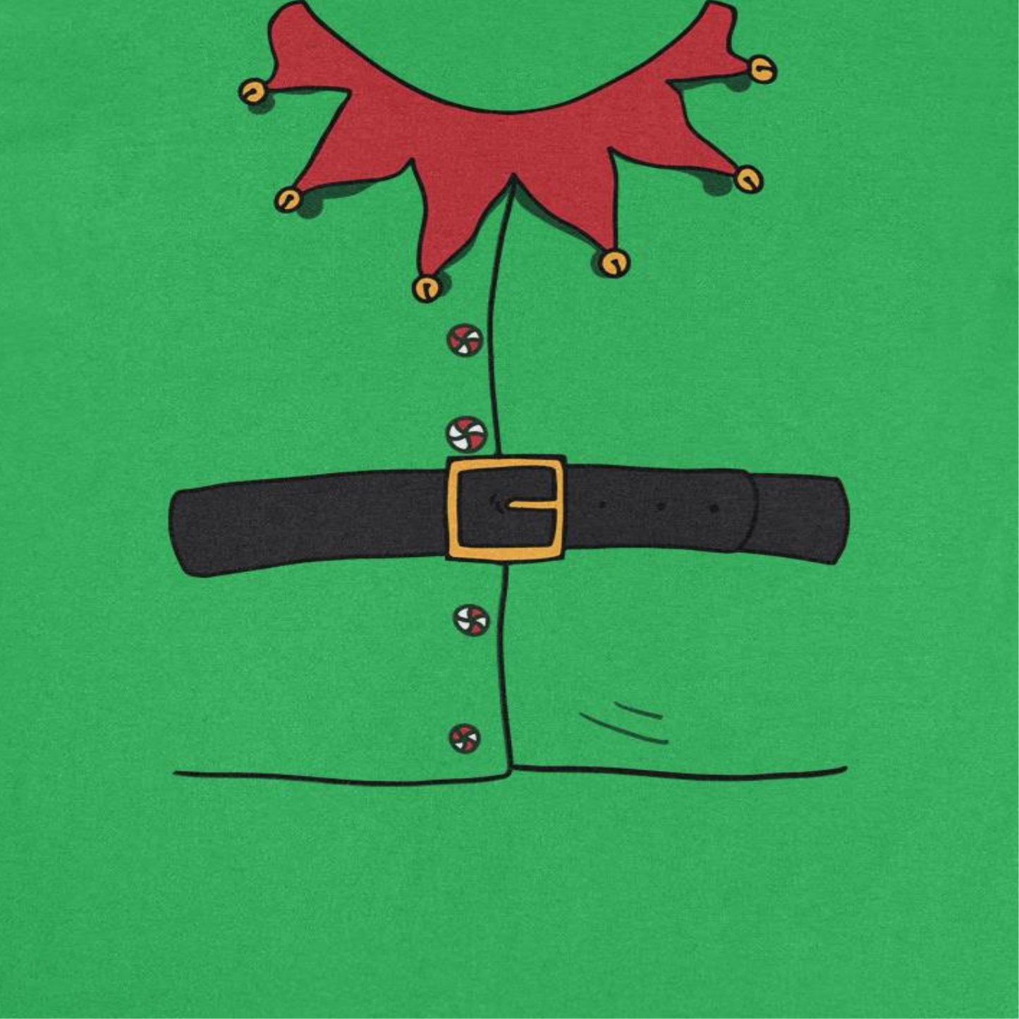 Christmas Mens T Shirt - Elf Suit
