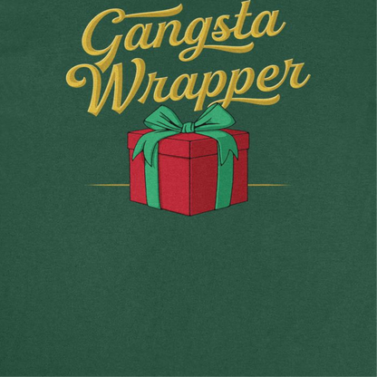 Christmas Mens T Shirt - Gangsta Wrapper