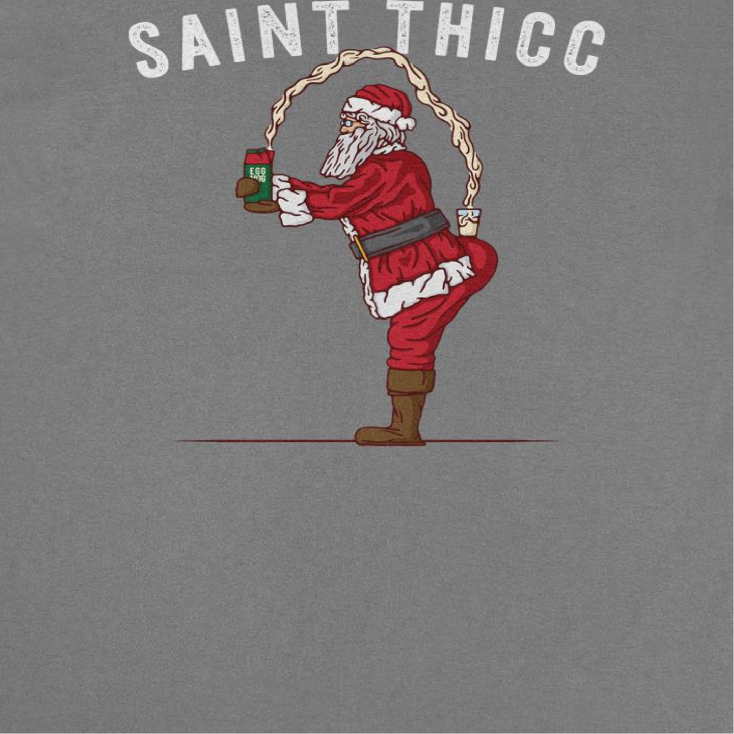 Christmas Mens T Shirt - Saint Thicc