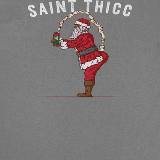 Christmas Mens T Shirt - Saint Thicc