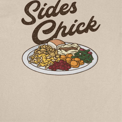 Thanksgiving Mens T Shirt - Sides Chick