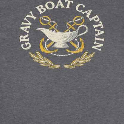 Thanksgiving Mens T Shirt - Gravy Boat Captain