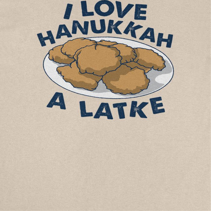 Hanukkah Mens T Shirt - I Love Hanukkah A