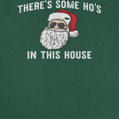 Christmas Mens T Shirt - There's Some Ho's in this House