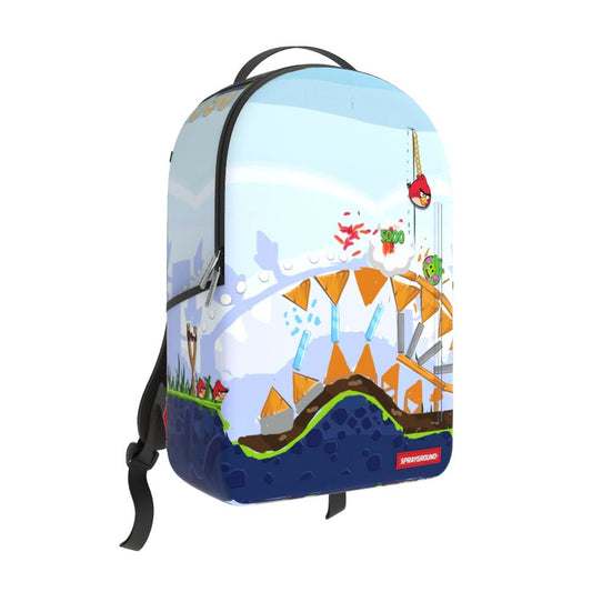 Sprayground Angry Birds Shark Game Backpack Bag B7798