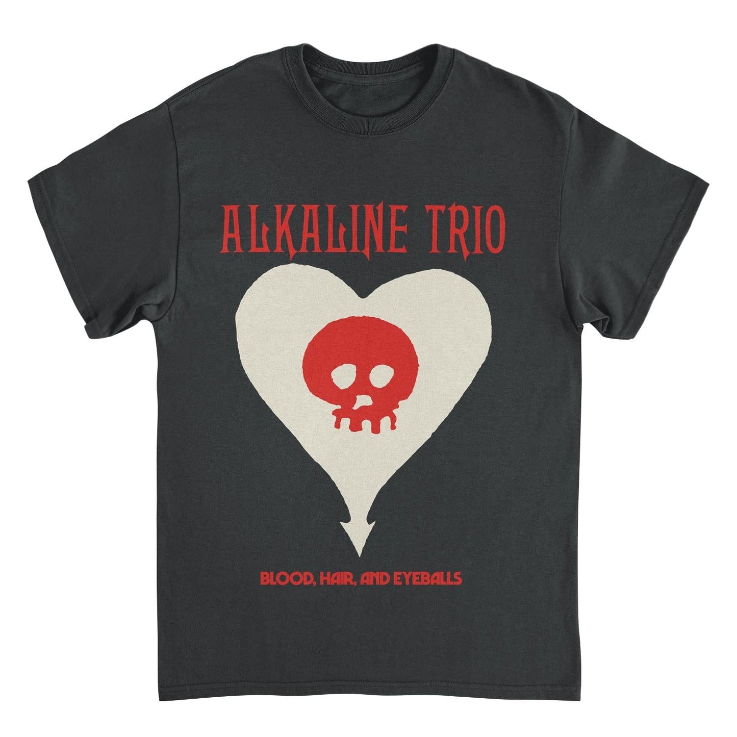 Alkaline Trio Heartskull Black Mens T Shirt