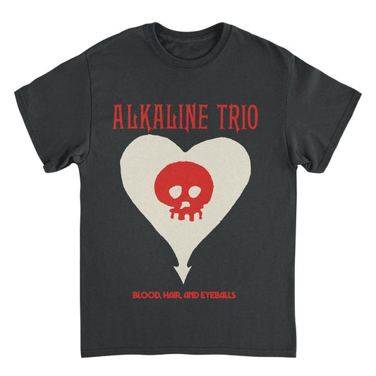 Alkaline Trio Heartskull Black Mens T Shirt