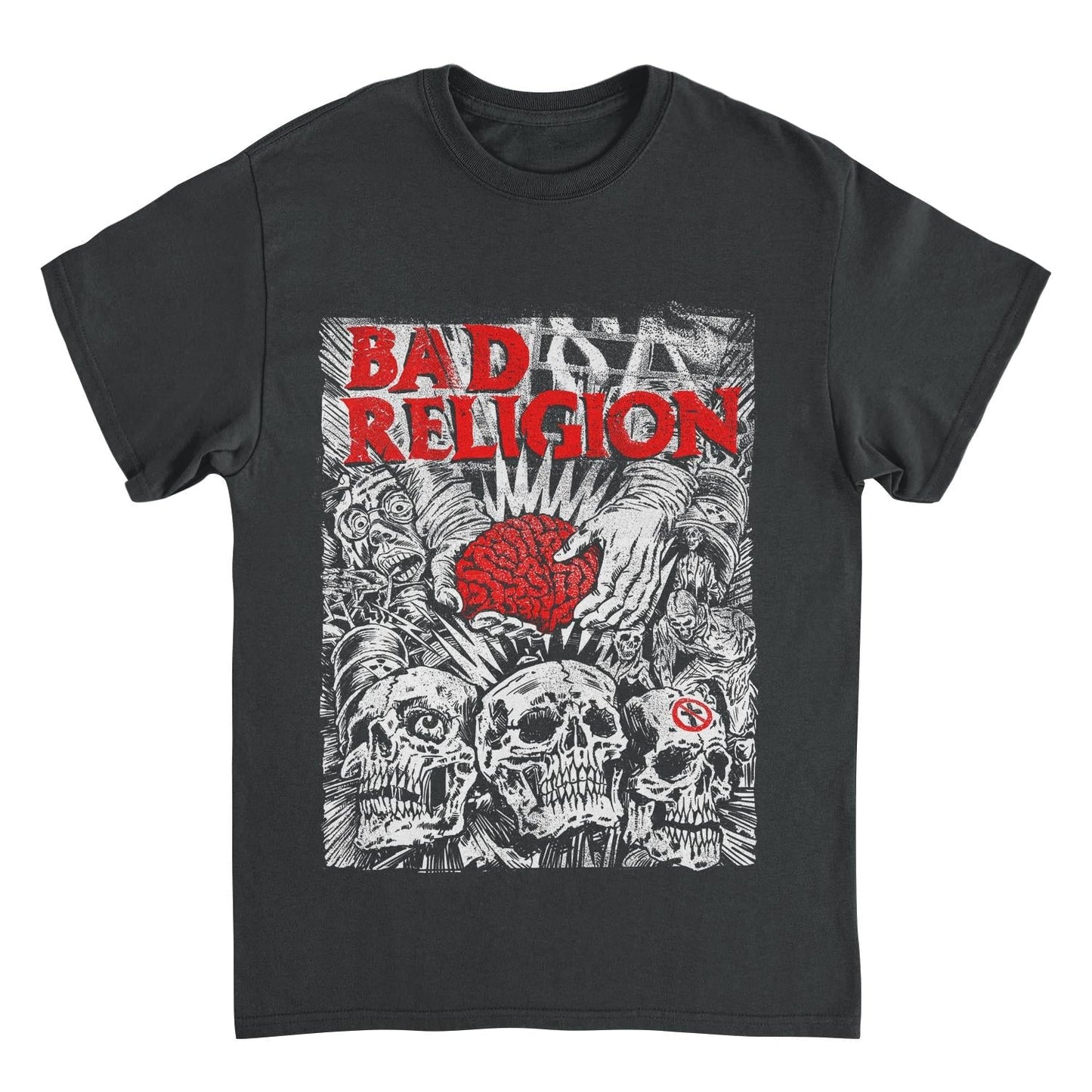 Bad Religion Brain Surgery Black Mens T Shirt