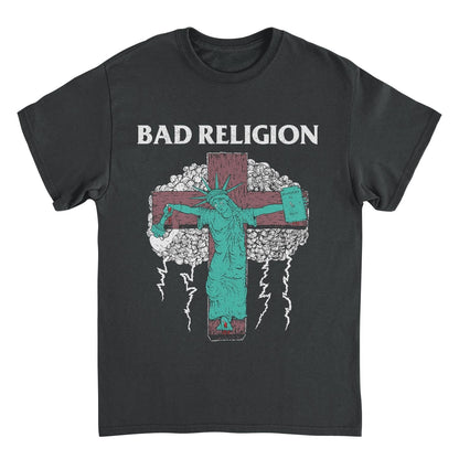 Bad Religion Liberty 91 Tour Black Mens T Shirt