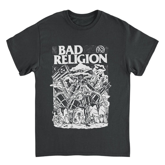 Bad Religion Wasteland Black Mens T Shirt