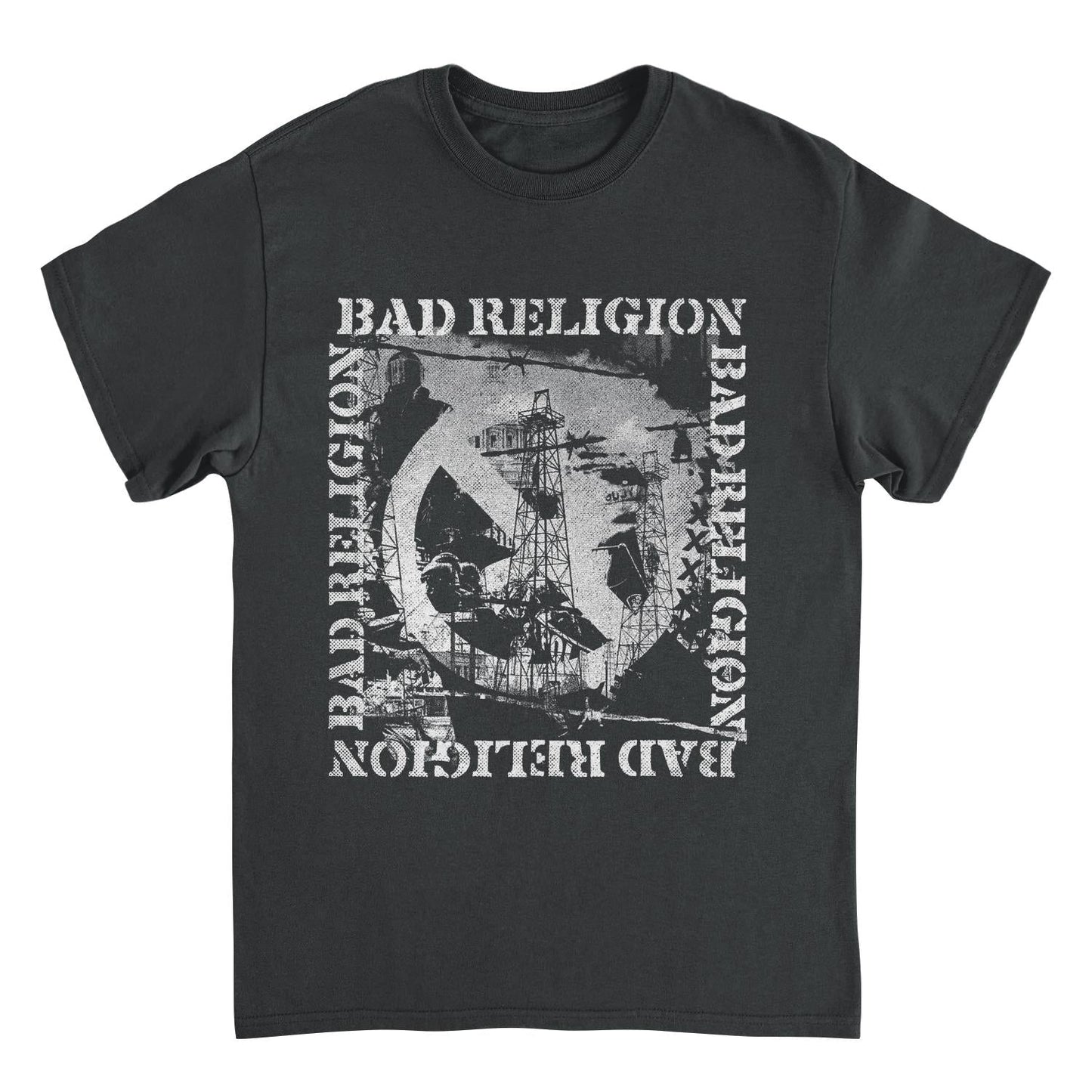 Bad Religion This Is Hell Front Black Mens T Shirt