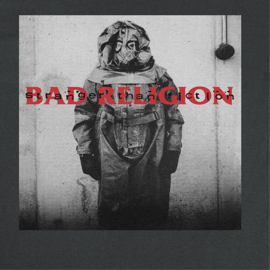 Bad Religion Hazmat Stranger Than Fiction Mens T Shirt Black