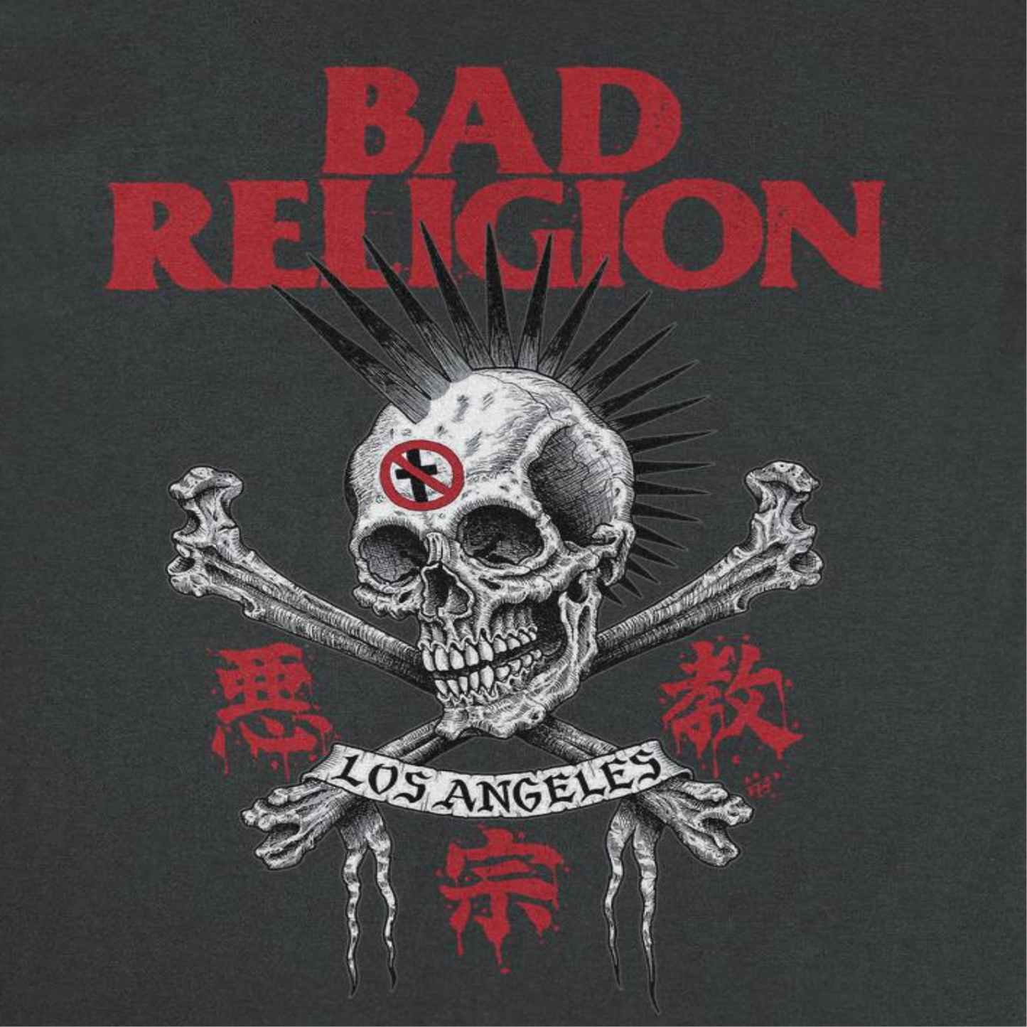 Bad Religion Bad Religion Tokyo La Mens T Shirt Black