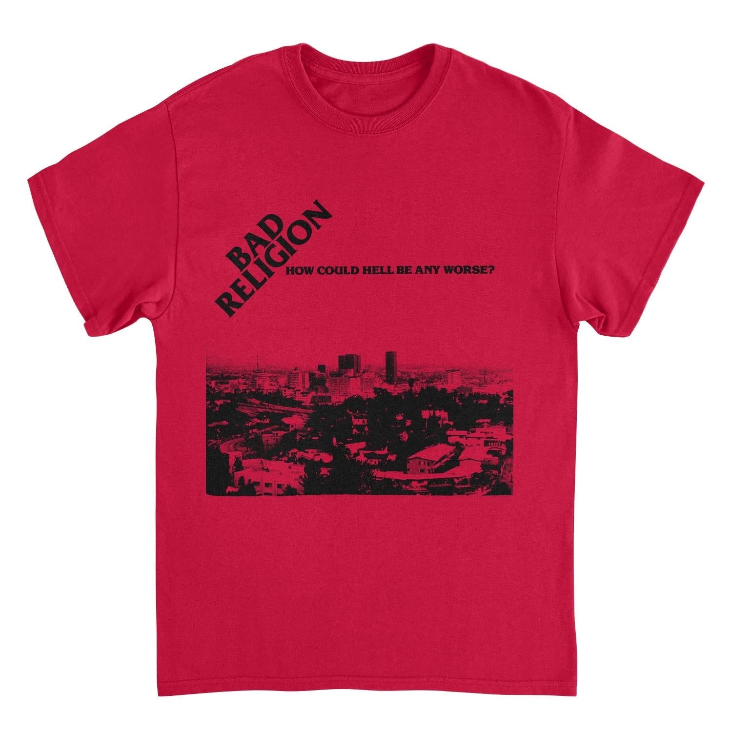 Bad Religion How Could Hell Be Any Worse Red Mens T Shirt