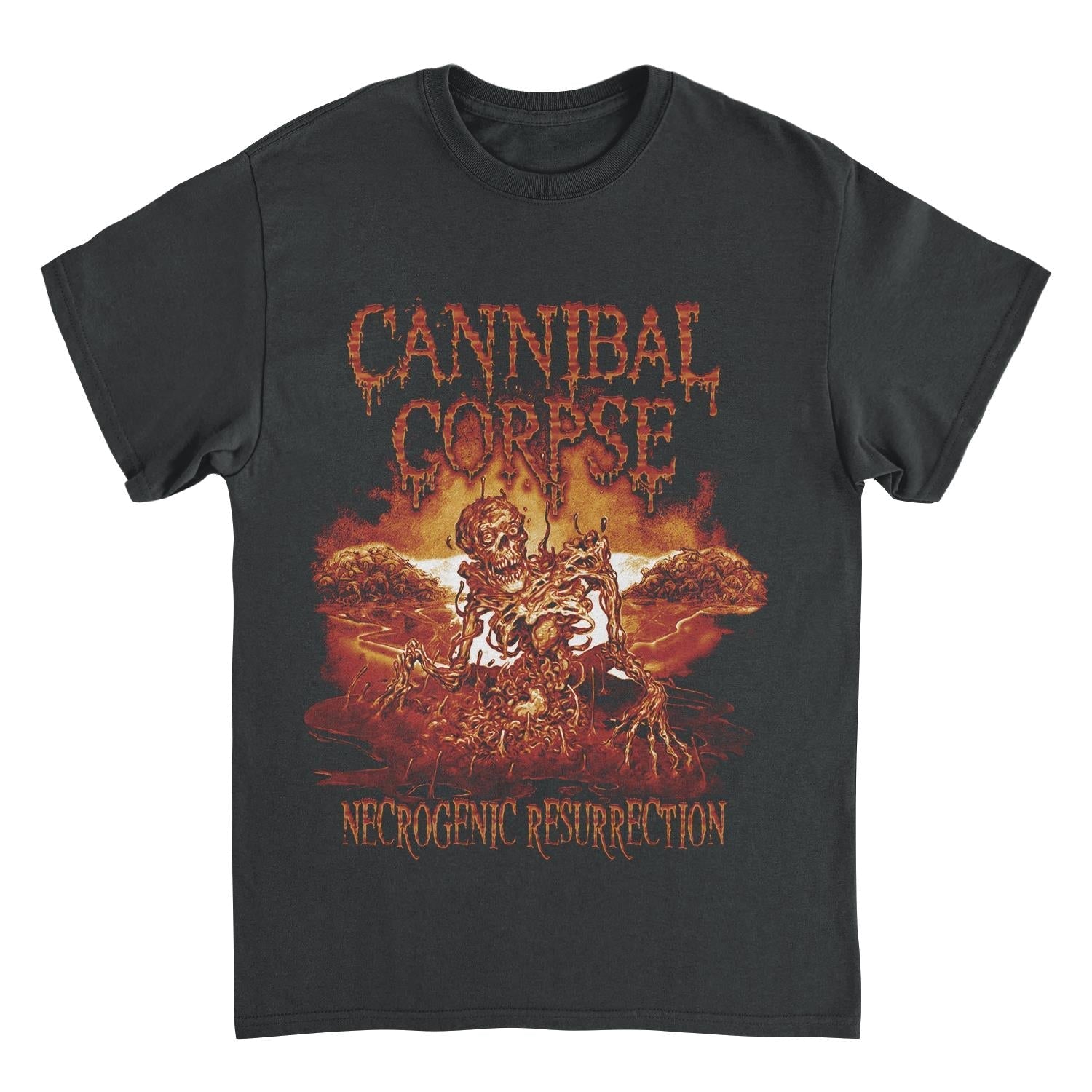 Cannibal Corpse Resurrection Cc Black Mens T Shirt