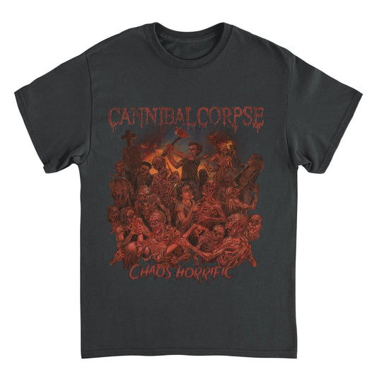 Cannibal Corpse Chaos Horrific Front Black Mens T Shirt