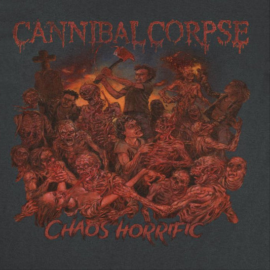 Cannibal Corpse Chaos Horrific Front Mens T Shirt Black