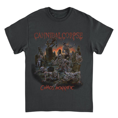 Cannibal Corpse Chaos Horrific Tame Front Black Mens T Shirt