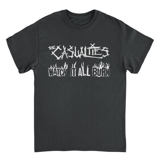 The Casualities All Out War Back Black Mens T Shirt