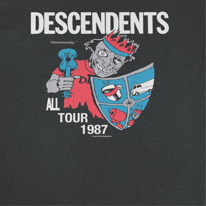 Descendents All Tour 87 Mens T Shirt Black