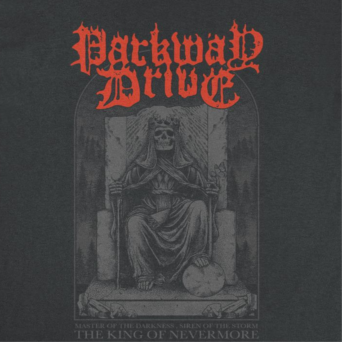 Parkway Drive King of Nevermore Back Mens T Shirt Black