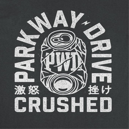 Parkway Drive Crushed Can Pwd Mens T Shirt Black
