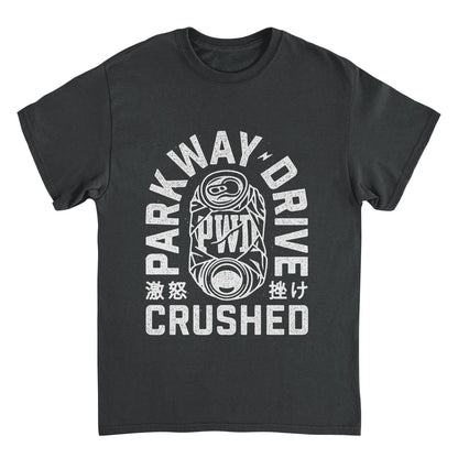 Parkway Drive Crushed Can Pwd Black Mens T Shirt