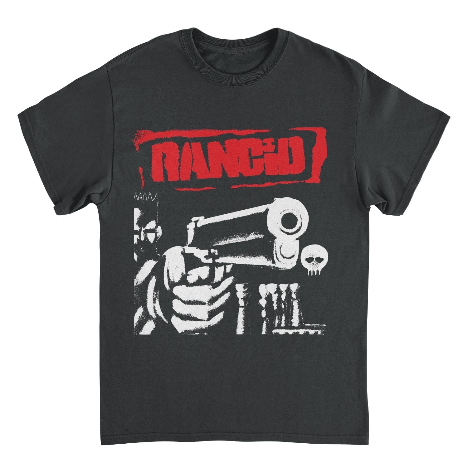 Rancid Ran1 Big Gun Black Mens T Shirt