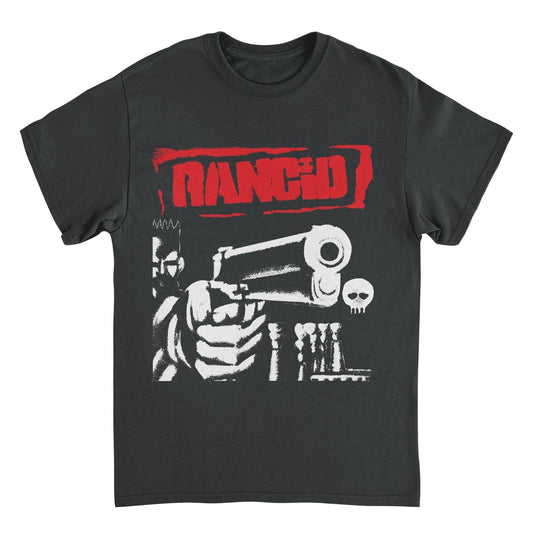 Rancid Ran1 Big Gun Black Mens T Shirt