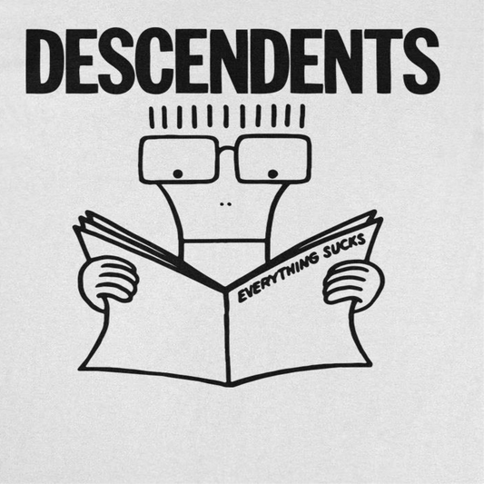 Descendents Everything Sucks 25 Front Mens T Shirt White