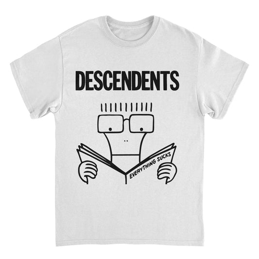 Descendents Everything Sucks White Mens T Shirt