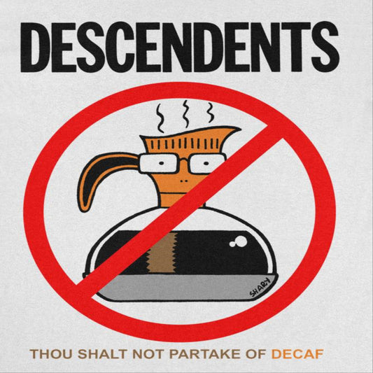 Descendents Decaf Mens T Shirt White